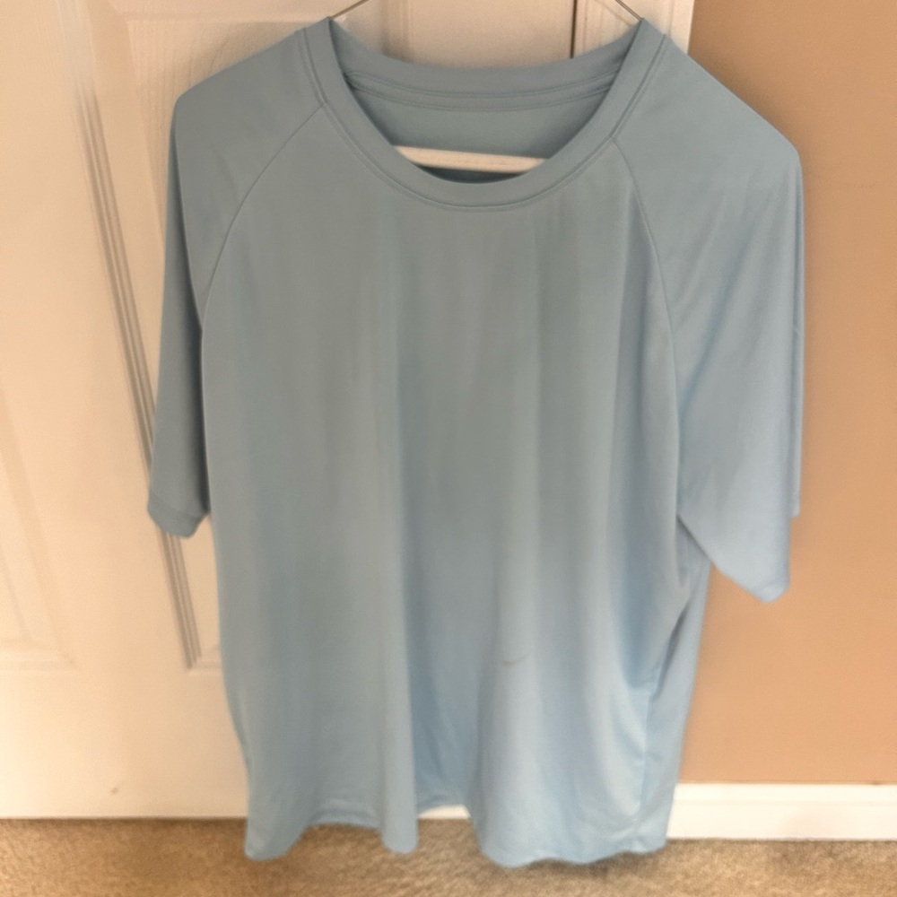 Men's Light Blue Short Sleeve Tee